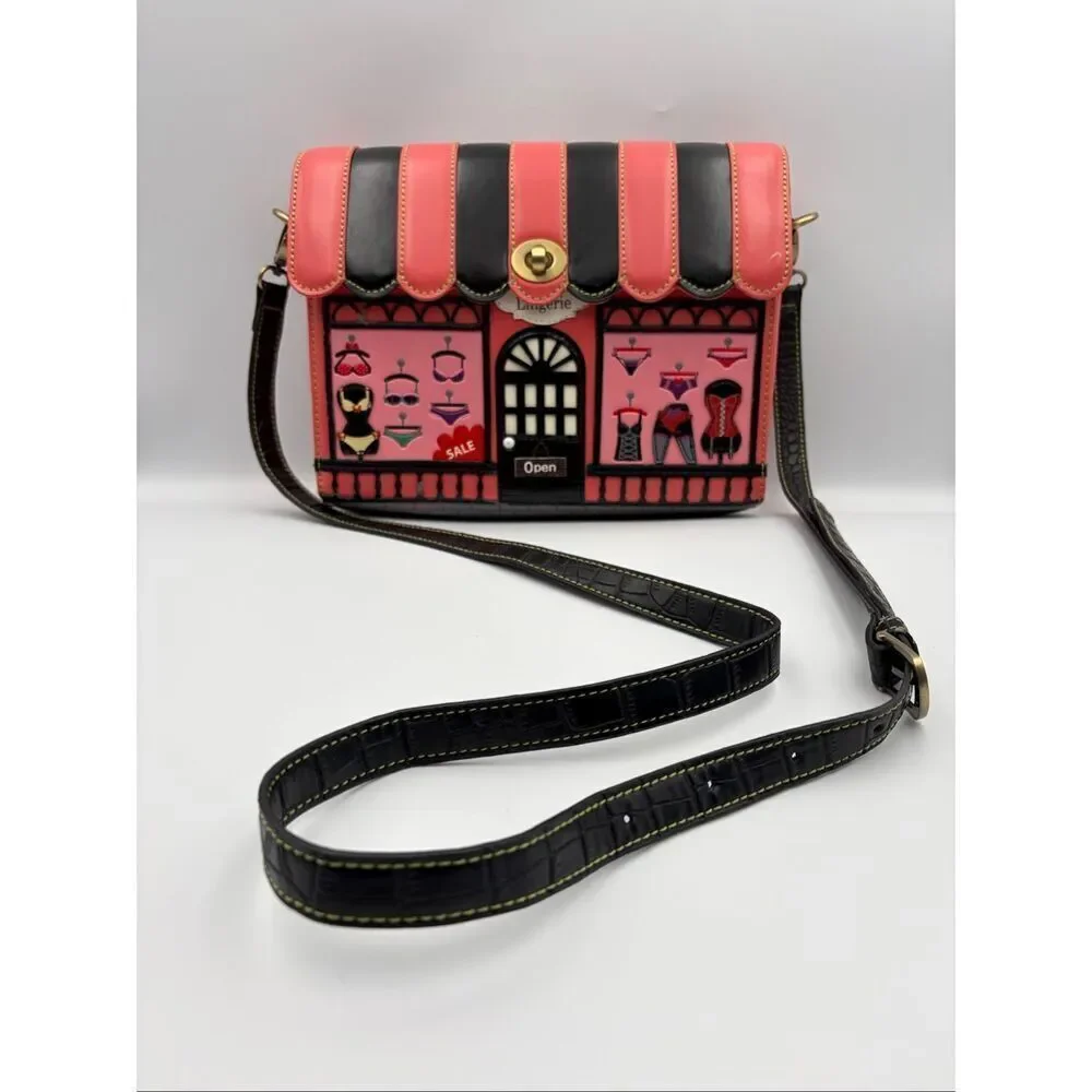 Vendula London Lingerie Boutique Box Crossbody Bag Rare Limited Edition SOHO